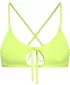 Bikini pentru femei - partea de sus NORDBLANC NBSSS8211 GALBEN