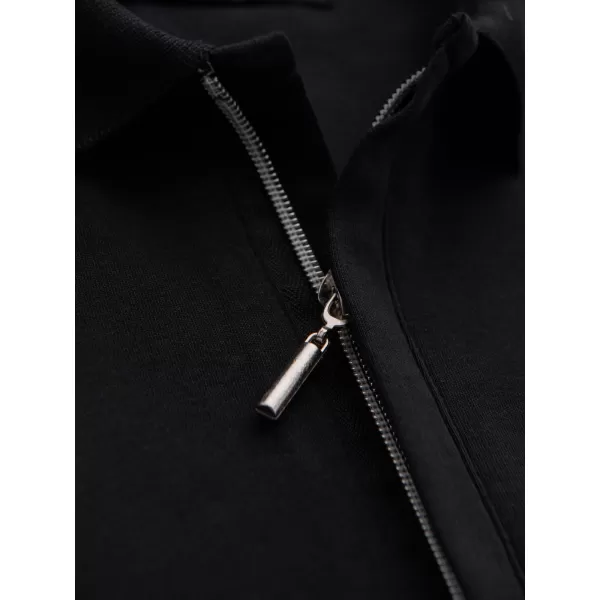  Tricou pentru bărbați OMBRE OM-POSS-0148 NEGRU 