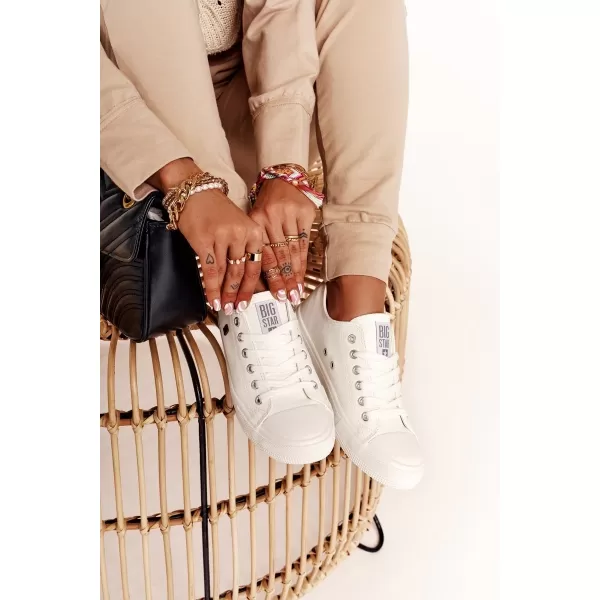  Adidași de damă BIG STAR V274869 WHITE Pantofi Big Star 