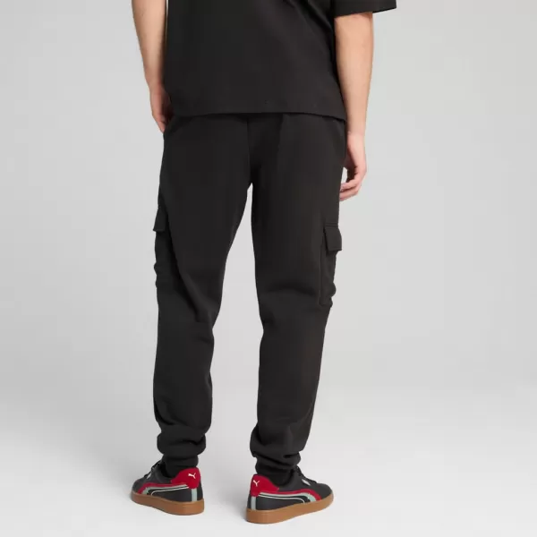  Piese pentru bărbați PUMA ESS CARGO PANTS FL CL 682656-01 NEGRU 