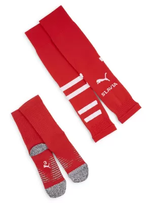Fotbal PUMA TEAM SKS GRAPHIC SOCKS PROMO 775220_03 PUMA RED/PUMA WHITE