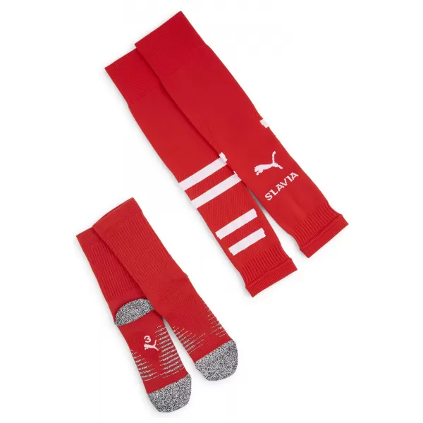  Fotbal PUMA TEAM SKS GRAPHIC SOCKS PROMO 775220_03 PUMA RED/PUMA WHITE 