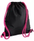| BG 110 BLACK/FUCHSIA BagBase