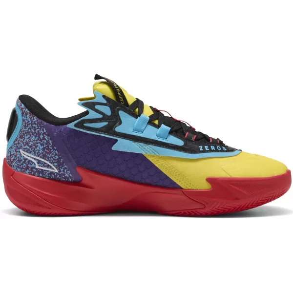  Cizme PUMA SCOOT ZEROS II CAUTION 310843_01 RICKIE ORANGE/SPEED ​​YELLOW 