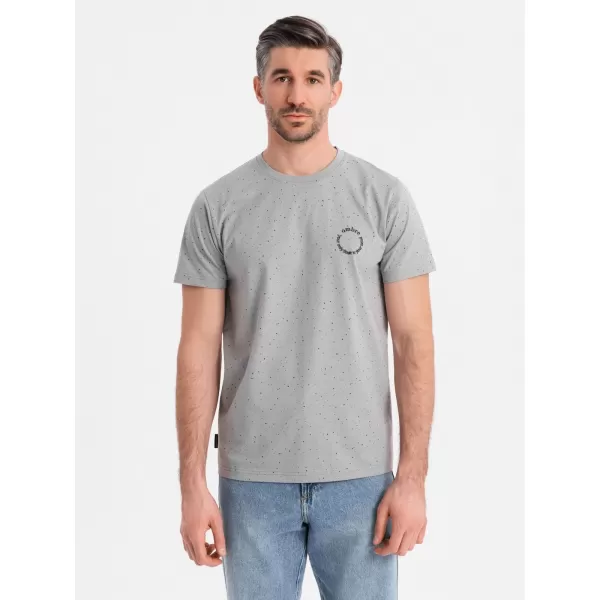  Cămaşă OMBRE OM-TSFP-0186 GRI DESCHIS 
