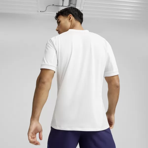  Cămaşă PUMA TEAMFINAL JERSEY 705737_04 PUMA WHITE/NEGRU/FEATHERGRAY 