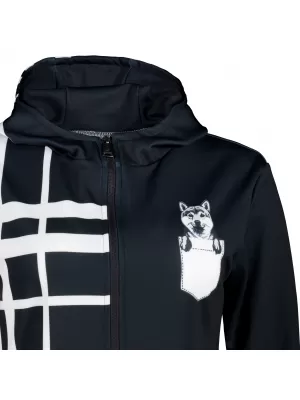 Panoul funcțional pentru femei pe Zip Premium ALTISPORT VOJ/ALW098MI02 SHIBA