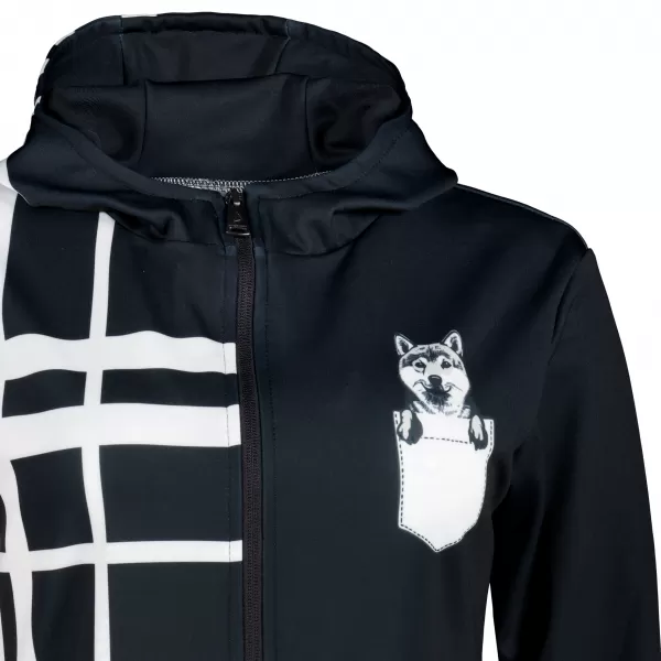  Panoul funcțional pentru femei pe Zip Premium ALTISPORT VOJ/ALW098MI02 SHIBA 