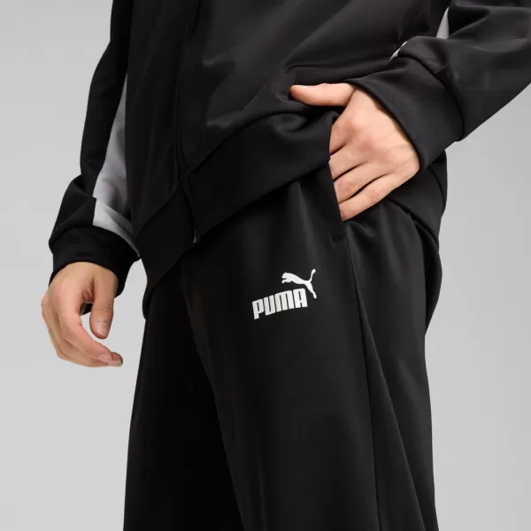  Set pentru bărbați PUMA POLY COLORBLOCK SUIT 687304-01 NEGRU 