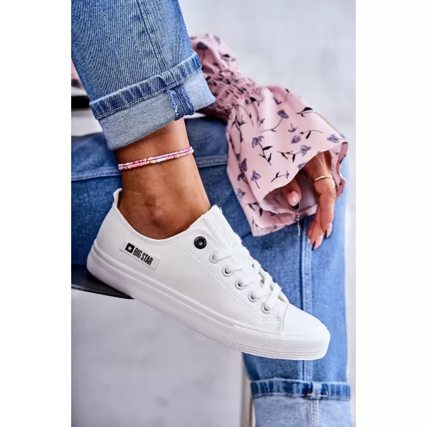  Pantofi de damă BIG STAR KK274010 WHITE Pantofi Big Star 