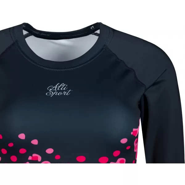  Premium de cultură funcțională pentru femei ALTISPORT VOJ/ALW109TR04 ROZ-NEGRU 