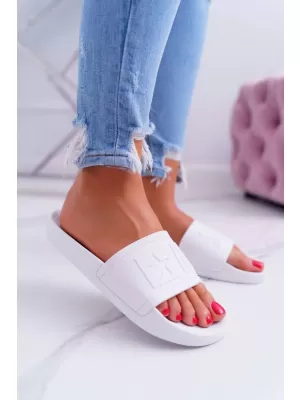 Papuci dama BIG STAR DD274A268 WHITE Pantofi Big Star