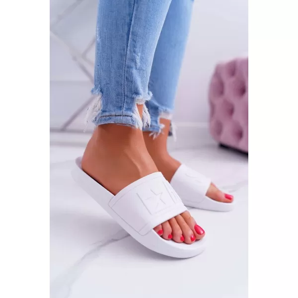  Papuci dama BIG STAR DD274A268 WHITE Pantofi Big Star 