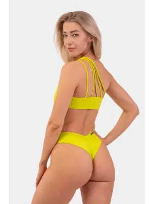 Top de bikini cu bandă cu un umăr - Top 448 VERDE Nebbia