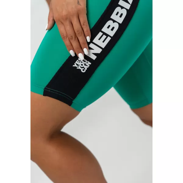  Pantaloni scurți de ciclism cu talie înaltă ICONIC 238 VERDE Nebbia 