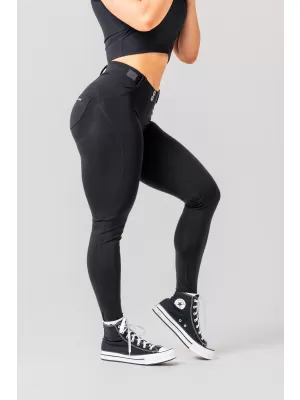 Leggings Bubble Butt 2.0 MAXIMUM PUSH-UP 306 NEGRU Nebbia