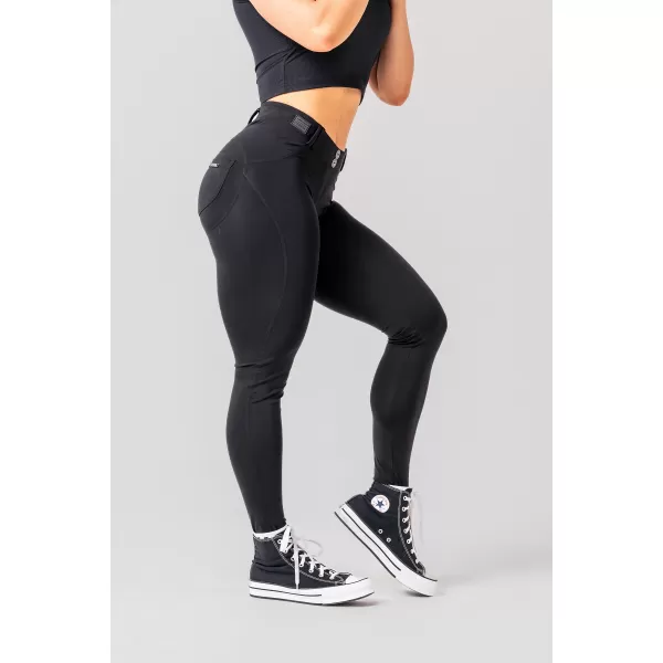  Leggings Bubble Butt 2.0 MAXIMUM PUSH-UP 306 NEGRU Nebbia 