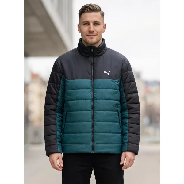  Jachetă pentru bărbați PUMA ESS PADDED JACKET 685210-75 VERDE 
