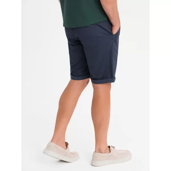  Pantaloni scurţi OMBRE OM-SRCS-0197 ALBASTRU MARIN 