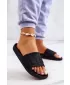 Papuci de modă pentru femei BIG STAR DD274A271 BLACK Pantofi Big Star