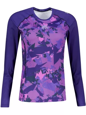 Tricou funcțional pentru femei cu mâneci lungi premium ALTISPORT VOJ/ALW110TR03 VIOLET