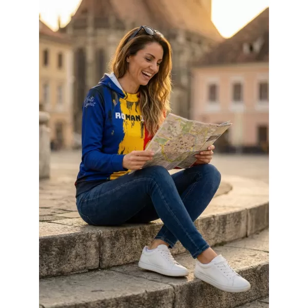  Premium cu hanorac funcțional pentru femei ALTISPORT VOJ/ALW036RO/MI01 FOOL 