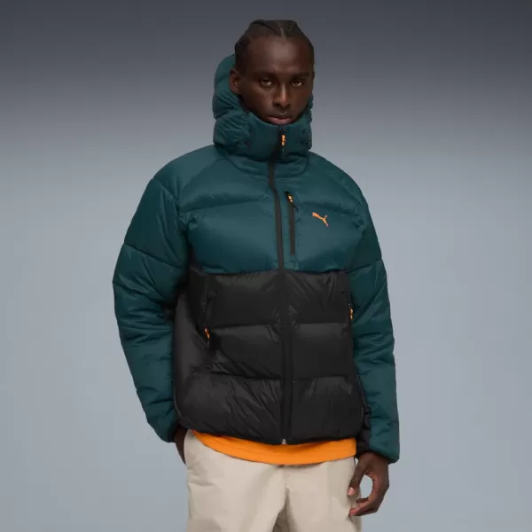  Jachetă pentru bărbați PUMA TECH PRIMALOFT PUFFER JACKET 632165-75 VERDE 