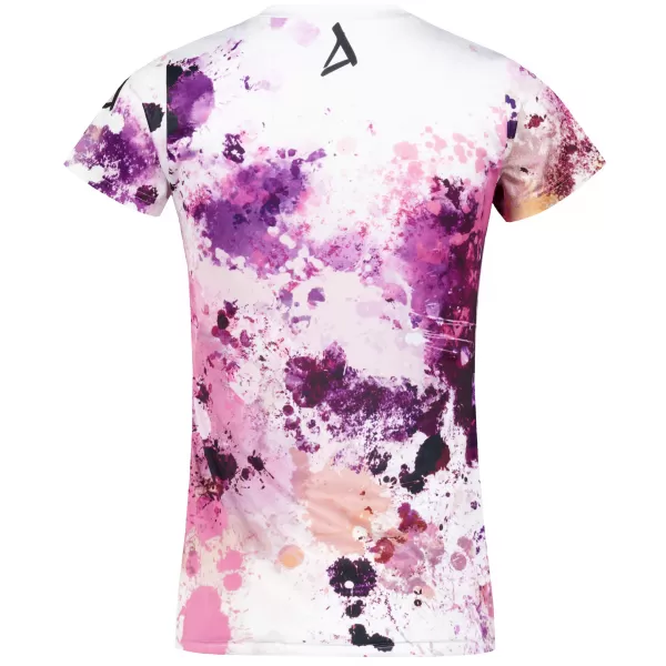  Tricou funcțional premium pentru femei ALTISPORT VOJ/ALW055TR01 VIOLET/PORTOCALIU 