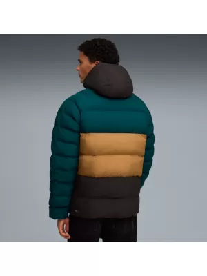 Jachetă pentru bărbați PUMA MONO HOODED JACKET 688367-75 VERDE