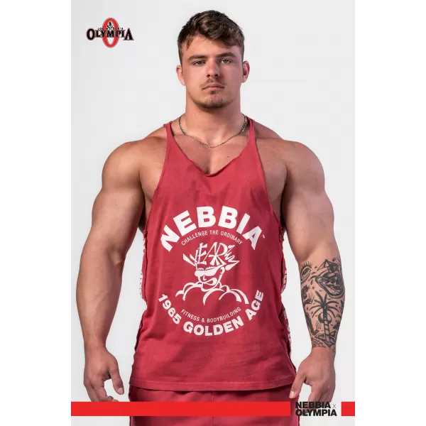  Lărgiș spate muscular spalat GOLDEN AGE 791 RED Nebbia 