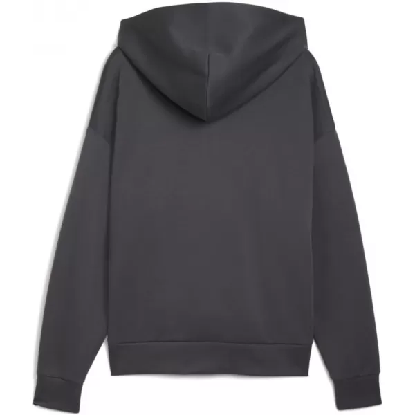  Panoul pentru bărbați PUMA WARDROBE ESS BOXY FULL-ZIP HOODIE DK 632066-44 GRI 