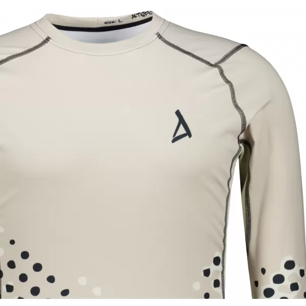  Tricou de compresie funcțională pentru bărbați cu premium cu mânecă lungă ALTISPORT VOJ/ALM109TR03 MARO DESCHIS 