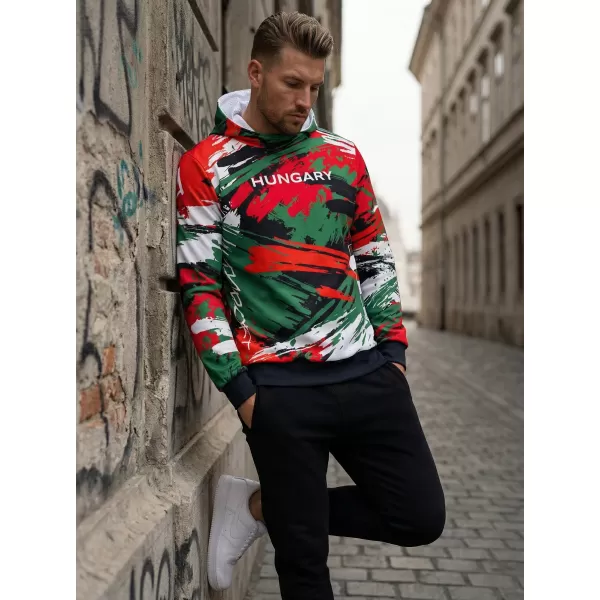  Premium cu hanorac funcțional pentru bărbați ALTISPORT VOJ/ALM036HU/MI01 HU 