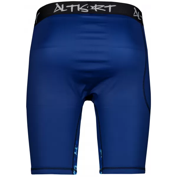  Jambiere sport pentru bărbați pe genunchii premium ALTISPORT VOJ/ALM109LEG02 REGAL 