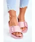 Papuci eleganti dama BIG STAR FF274A389 ROZ Pantofi Big Star