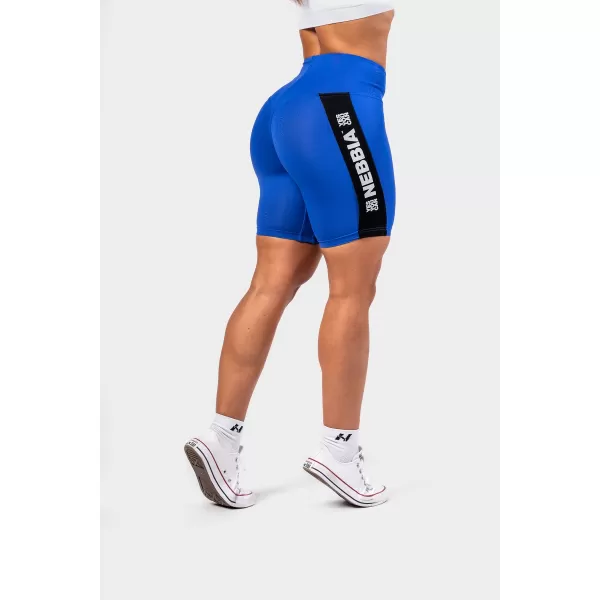  Pantaloni scurți de ciclism cu talie înaltă ICONIC 238 BLUE Nebbia 