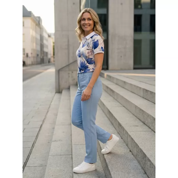  Tricou funcțional pentru femei cu guler premium ALTISPORT VOJ/ALW102TR05 BEJ 