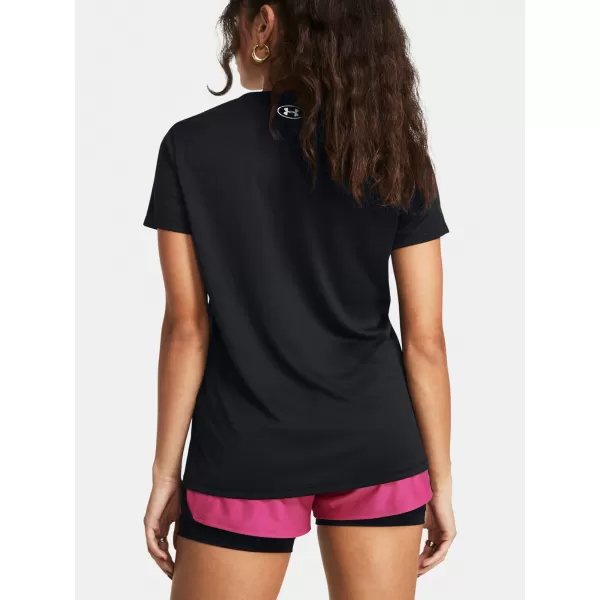  Tricou pentru femei UNDER ARMOUR TECH SSV- SOLID 1384229-001 NEGRU 