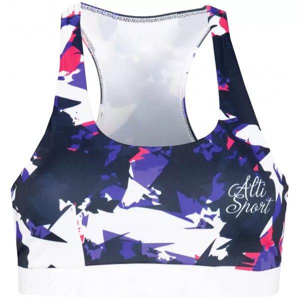  Premium de sutien sport funcțional pentru femei ALTISPORT VOJ/ALW110POD01 VIOLET -WHITE 