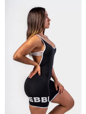 Salopetă fitness 5 inch HAMMIES 603 BLACK Nebbia