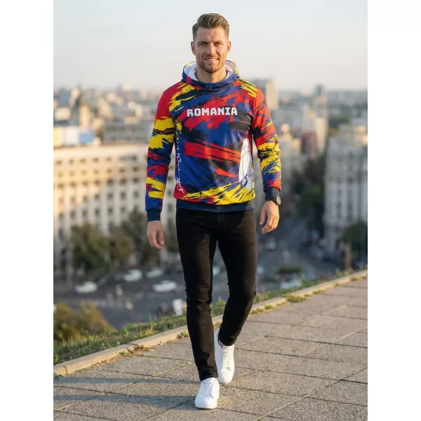  Premium cu hanorac funcțional pentru bărbați ALTISPORT VOJ/ALM036RO/MI01 ROL 
