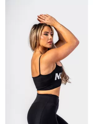 Sutien bandeau BACK CHECK 612 BLACK Nebbia