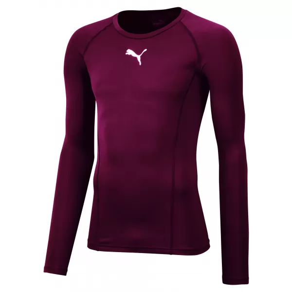  Cămaşă PUMA LIGA BASELAYER TEE LS 655920_09 CORDOVAN 
