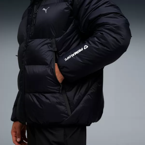  Jachetă pentru bărbați PUMA TECH PRIMALOFT PUFFER JACKET 632165-01 NEGRU 