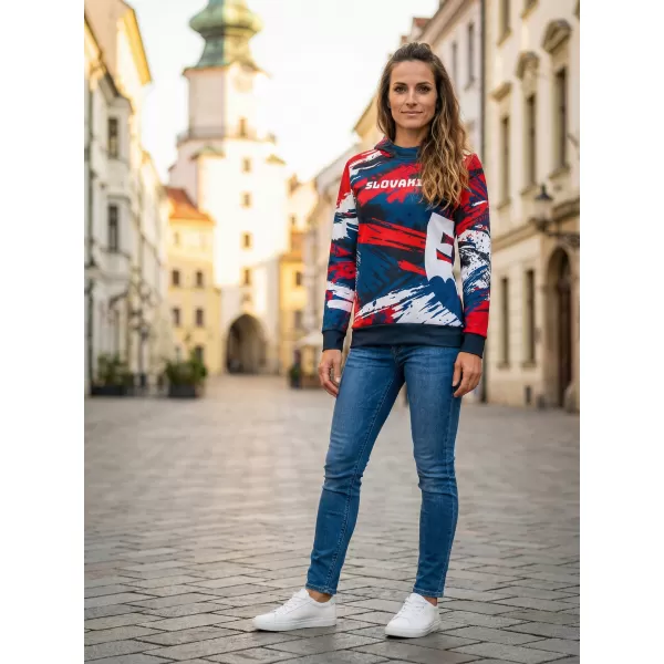  Premium cu hanorac funcțional pentru femei ALTISPORT VOJ/ALW036SL/MI01 SL 