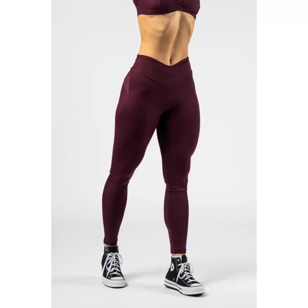  Jambiere modelante cu talie în formă de V STRONG BEAUTY 425 DARK RED Nebbia 