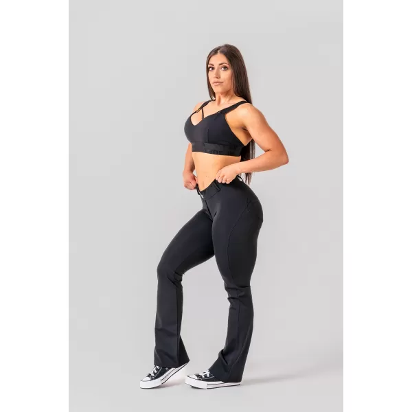  Jambiere evazate Bubble Butt 2.0 POWER LIFT 308 BLACK Nebbia 
