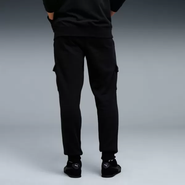  Piese pentru bărbați PUMA ESS CARGO PANTS FL CL 682656-01 NEGRU 