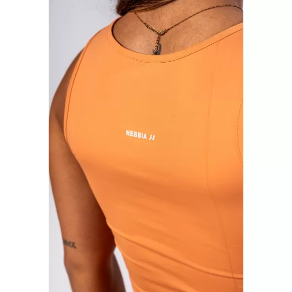  Top crop top CONFIDENCE 476 ORANGE Nebbia 