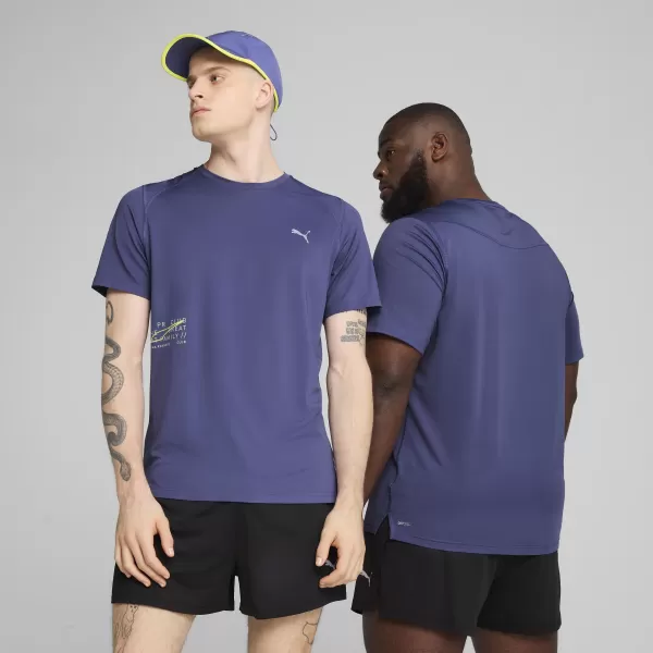  Cămaşă PUMA EVERYDAY KNIT PERF SS TEE? M 526631_46 CRISTAL ALBASTRU 
